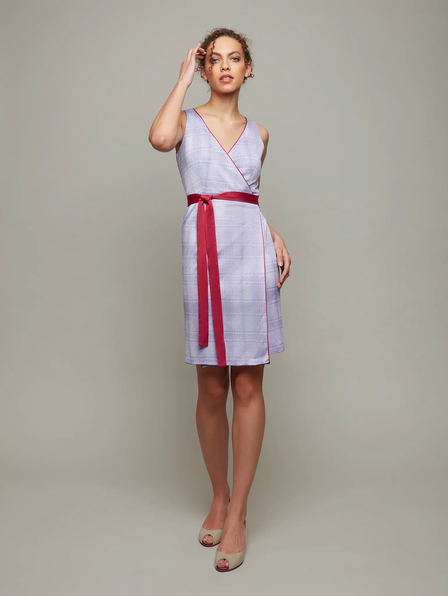 VANDA | Reversible Wrap Dress - Image 3