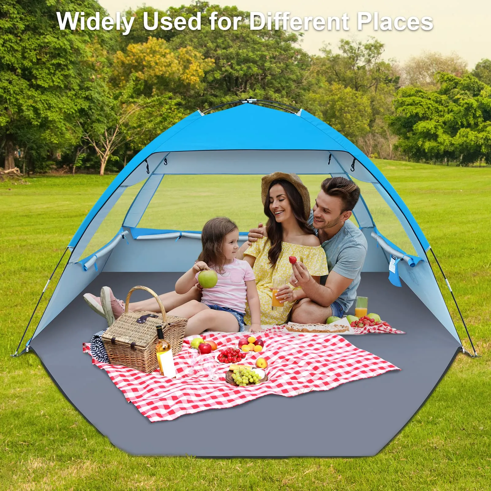 Beach Shade Tent - Sun Shelter for UV Protection and Comfortable Relaxation - Image 7