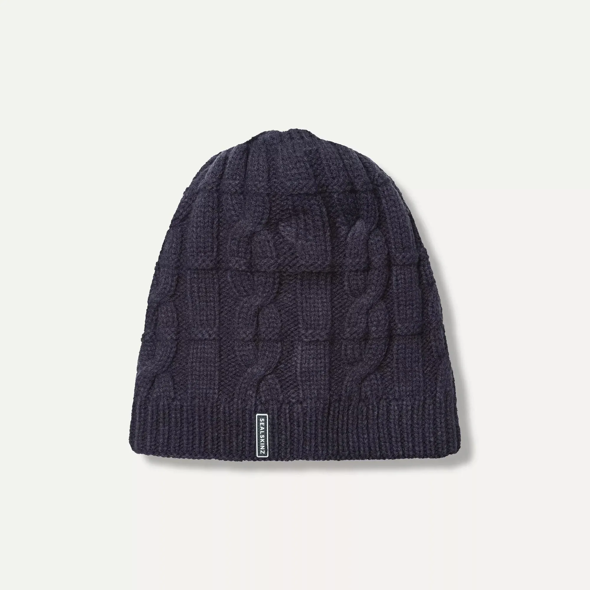 Waterproof Cold Weather Cable Knit Beanie Hat - Image 5