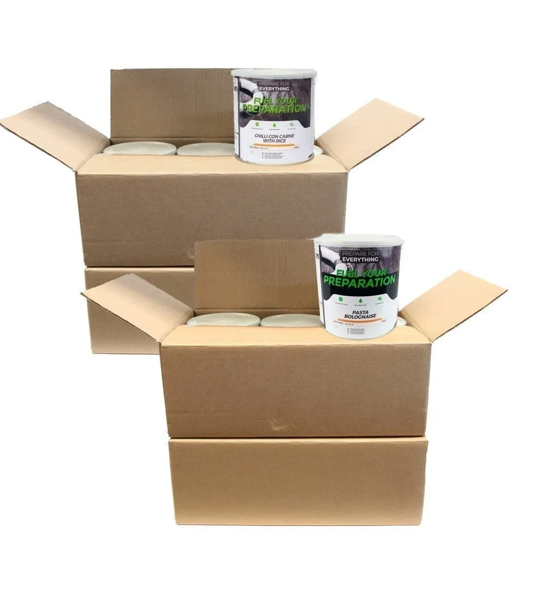 6 Month Fuel Your Preparation Vegetarian Freeze Dried Survival Food Kit