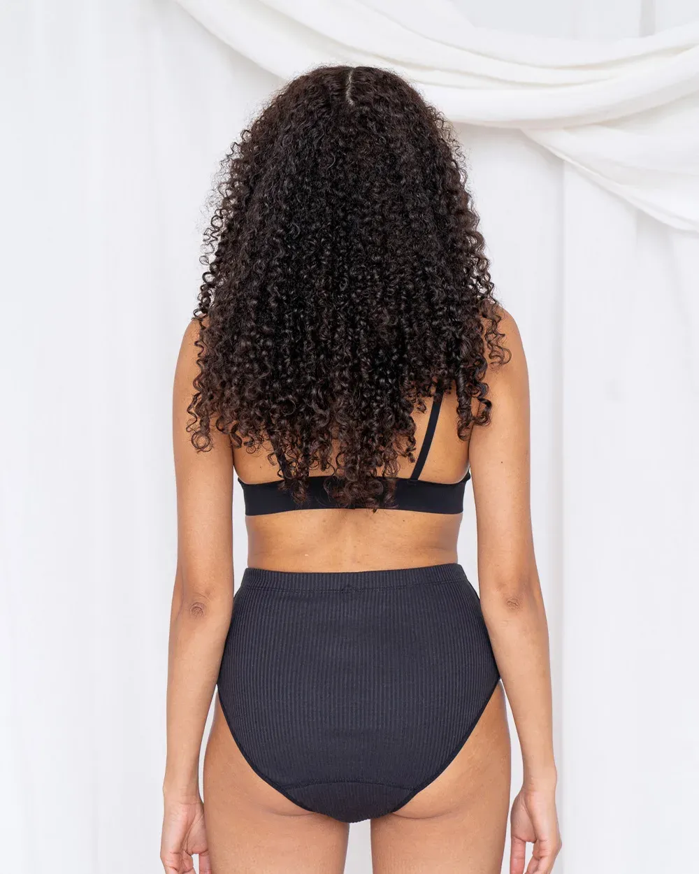 Super high-waist rib | Menstruatie ondergoed - Image 7