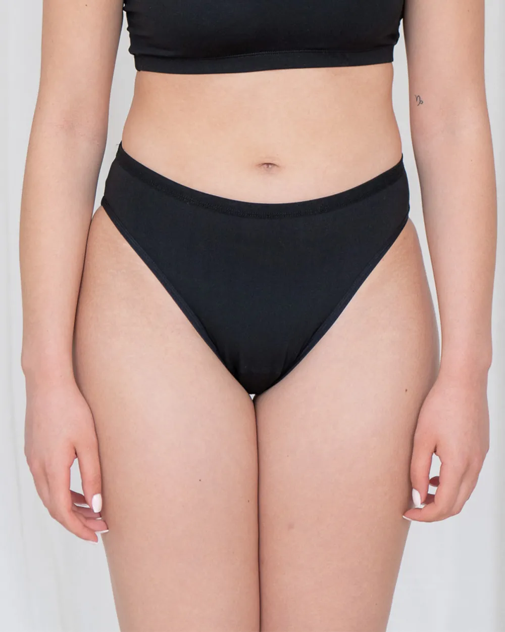 Menstruatie Zwemkleding | High-waist bikini bottom