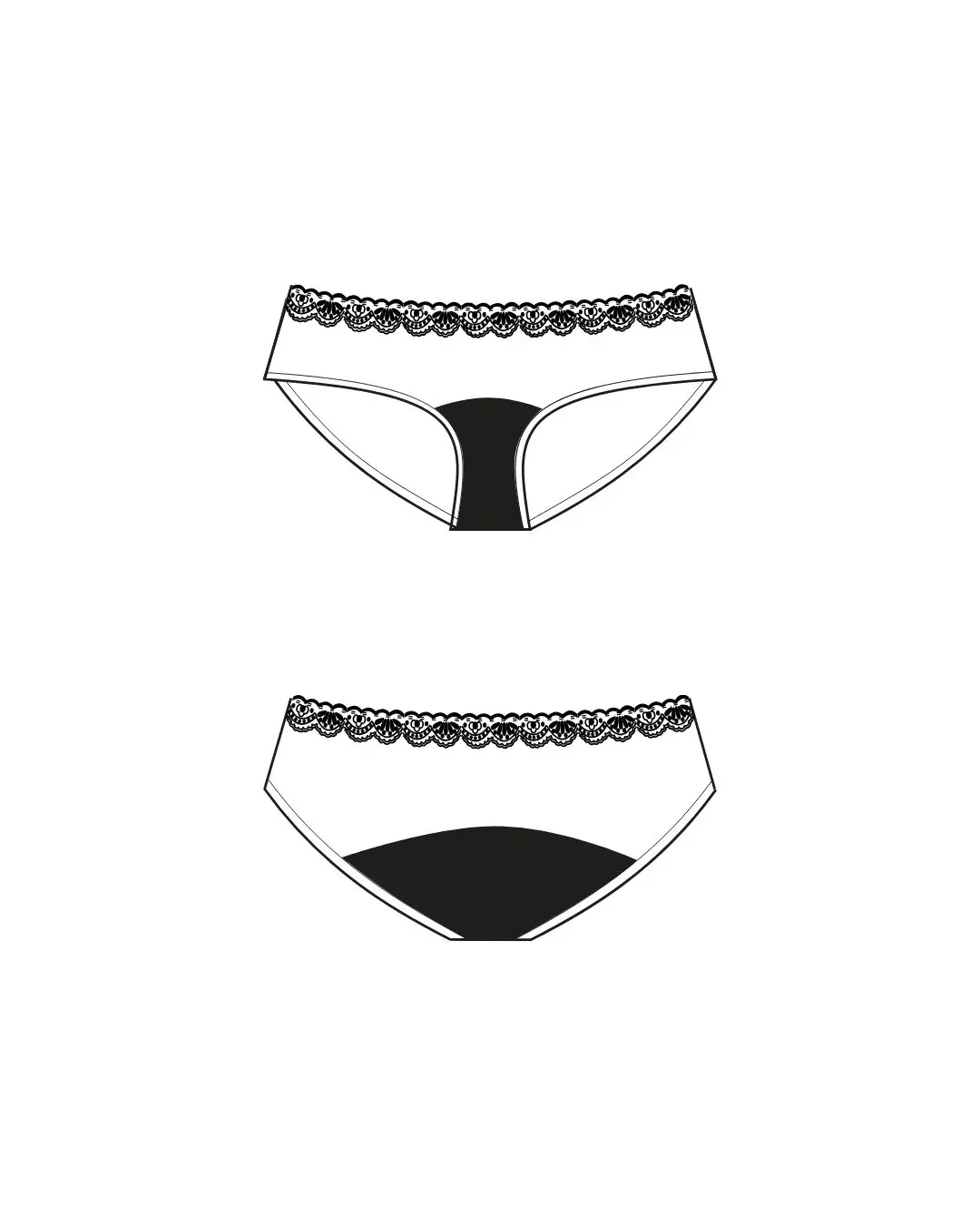 classic brief lace | gemiddeld - 2 tampons - Image 11